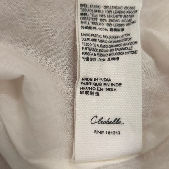 Cleobella Zaria Mini Dress Zebra Print - Picture 12 of 14